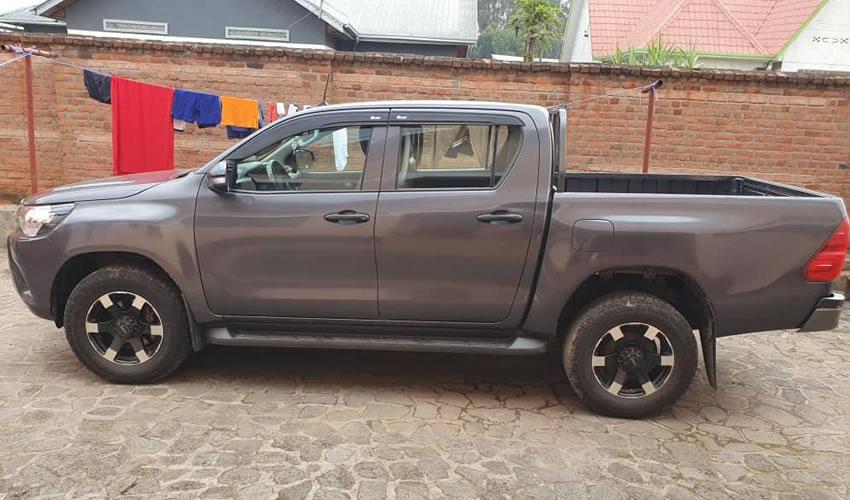 hiring a vehicle in Rwanda